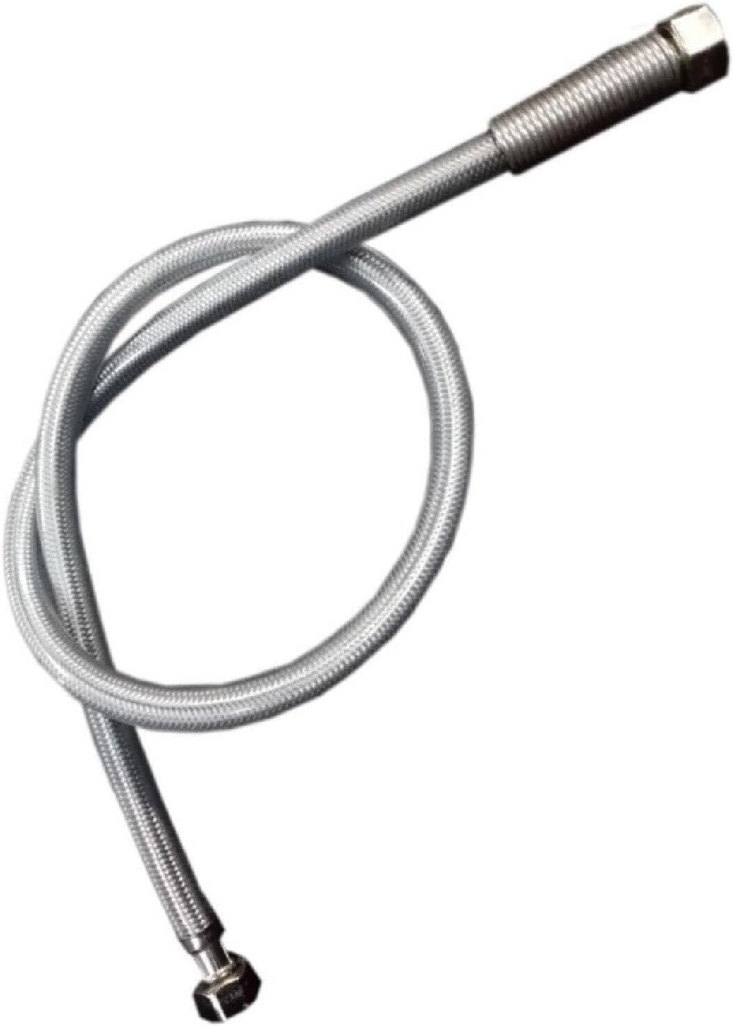 UZMAN Gastro Brauseschlauch 130cm mit Spezial-Knickschutz - 1/2" Standard Anschlüsse inkl. Dichtunge