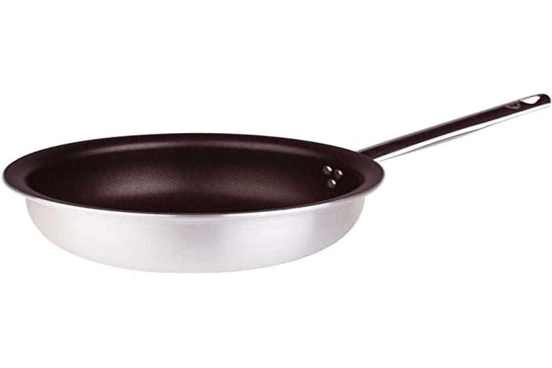 Töpfe Agnelli Pan Platinum bei Stir, Aluminium, 5 mm Dicke, Edelstahl-Griffrohr Flared 32 cm, 32 cm