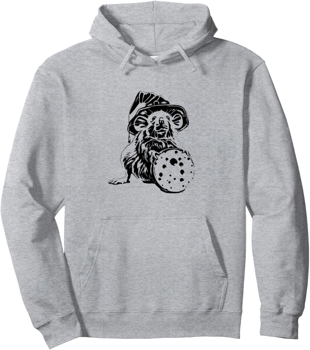 Ratten Motiv süsse Ratte bunte Nagetiere Käse Haustier Ratte Pullover Hoodie