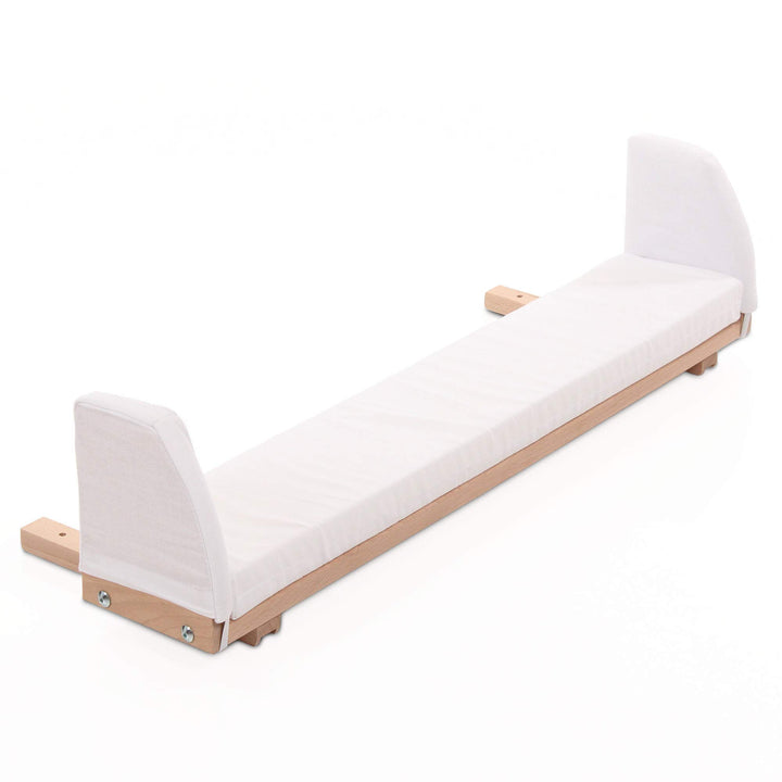 babybay Beistellbett Verlängerungsseite inkl. Matratzenergänzung weiss passend für Modell Original u