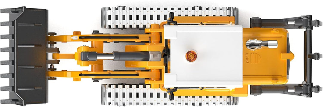 kolegend Profi-Funkfernsteuerung Bulldozer für Erwachsene - Metall-Mikro-Massstab RC-Baumaschine mit
