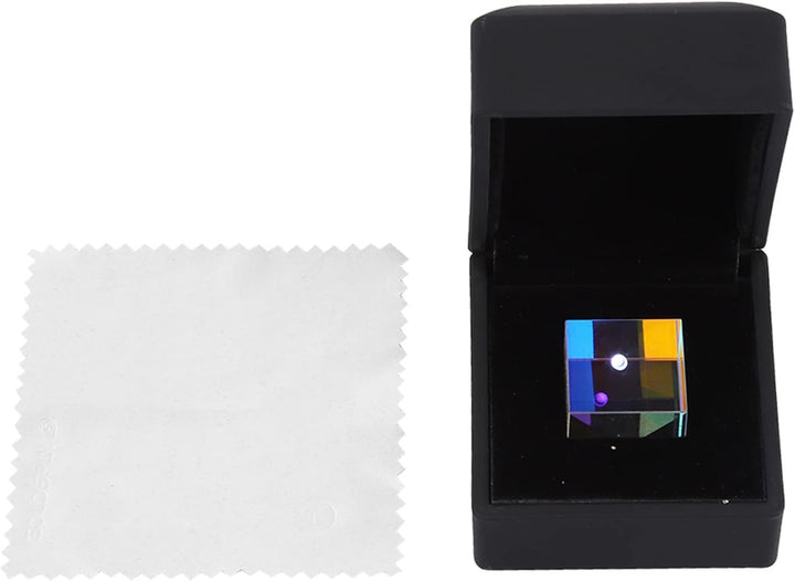 Optisches Glas Sechsseitiges helles Licht Kombinieren Sie 23 x 23 x 23 mm optisches Glas Prismenwürf