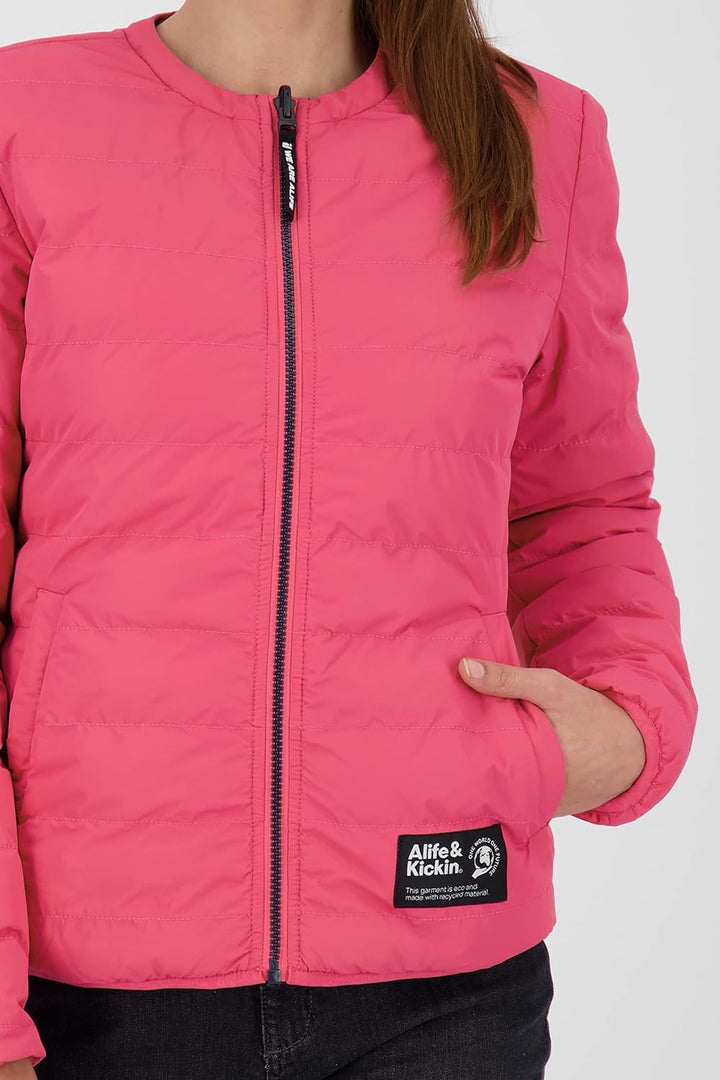 ALIFE AND KICKIN NovaAK Jacket Damen leichte Jacke S flamingo, S flamingo