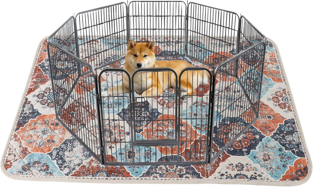 IEUUMLER 2 Stück Welpenunterlagen Waschbar für Hunde, Wiederverwendbar und Schnell Absorbierend PIPI