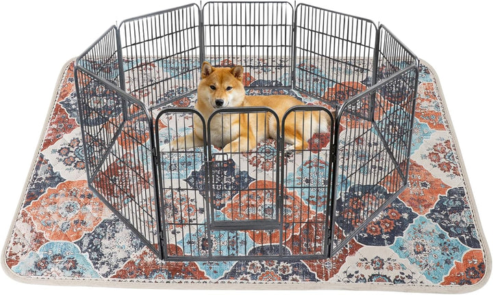 IEUUMLER 2 Stück Welpenunterlagen Waschbar für Hunde, Wiederverwendbar und Schnell Absorbierend PIPI