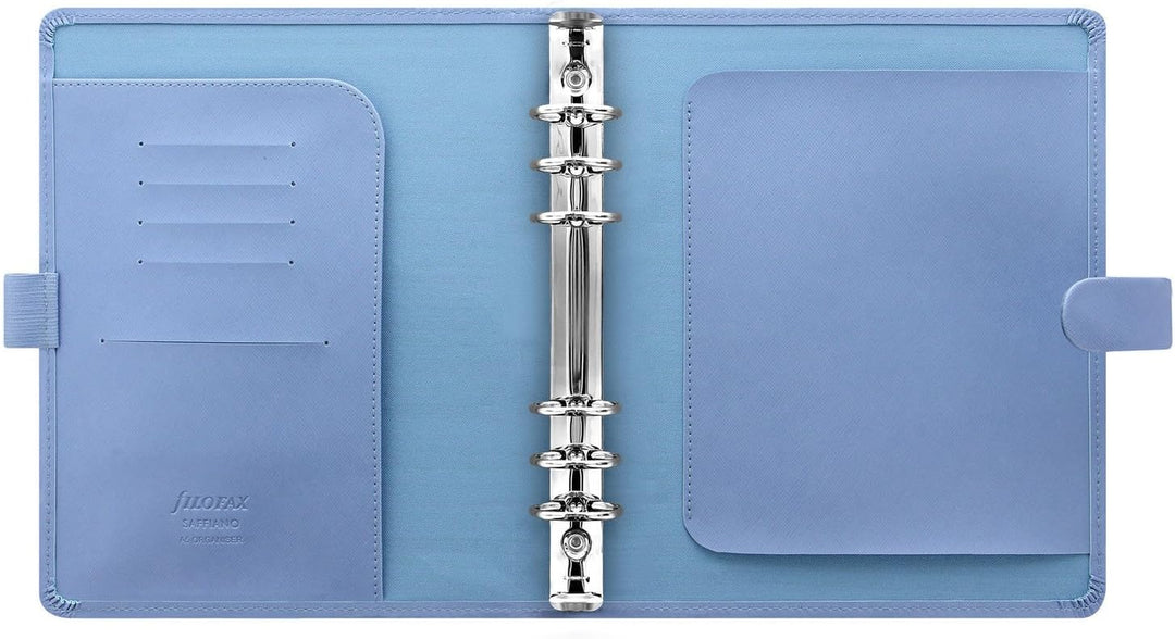 Filofax 2020 Terminplaner A5 Saffiano Vista Blau 22586 Single, Single
