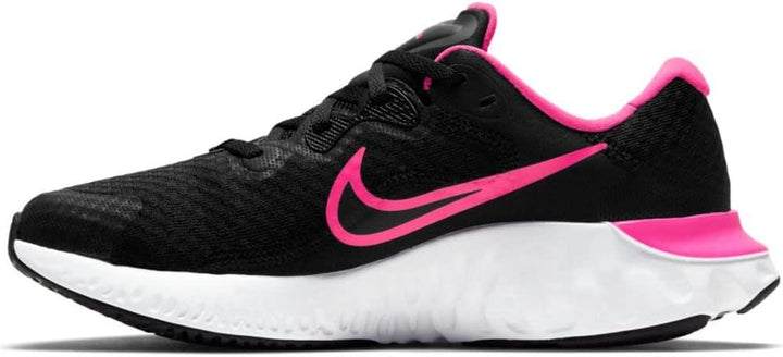 Nike Renew Run 2 (GS), Laufschuhe Unisex-Kinder 36.5 EU Black Hyper Pink Dark Smoke Grey Smoke Grey