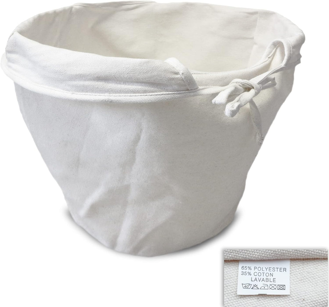 HABAU 2713 Feuerholzkorb, 42 cm aus Polyethylen, Braun, 42 x 42 x 40