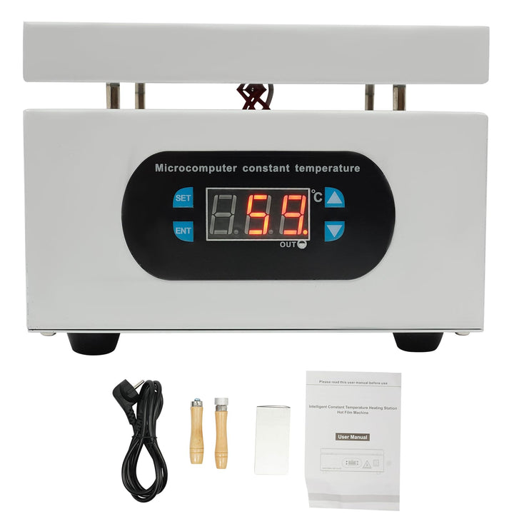 VonVVer Lötstation Heizplatte 150x150mm Mini Heizplatte Löten 500W Klein Heizplatten 400 ℃ Elektrisc