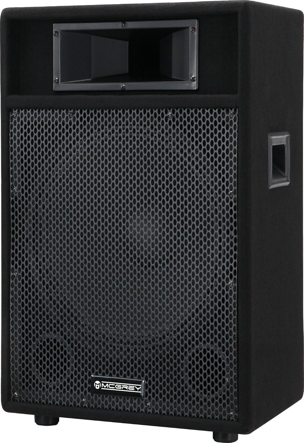 McGrey PA-115 15/2 Passive Box (DJ, PA, 2-Wege Lautspercher, Trapezform, 100/200/400 Watt (RMS/Musik