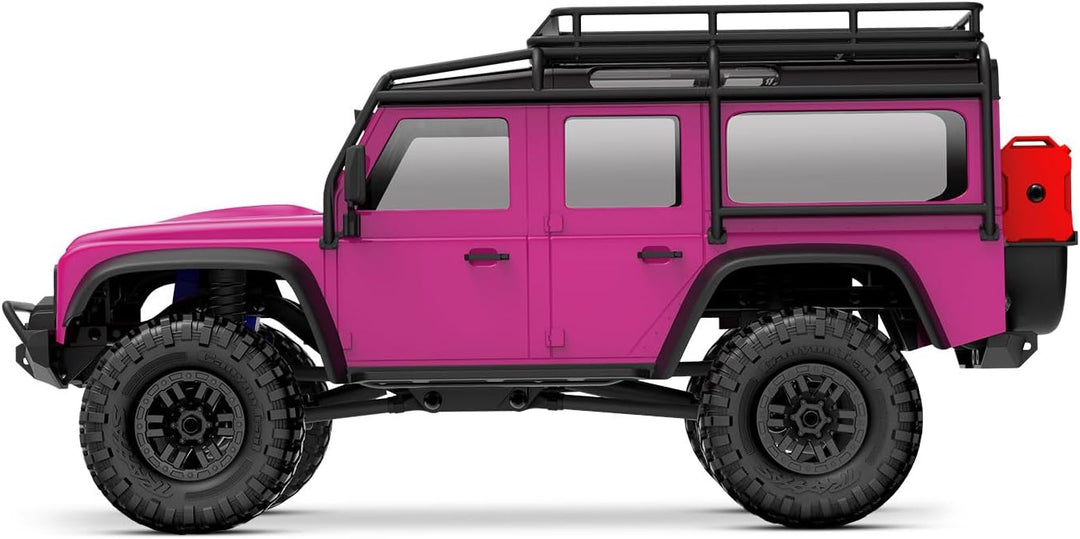 TRAXXAS TRX-4M 1/18 LD Land Rover Defender Pink Scale-Crawler inkl. Akku/Lader 4WD RTR