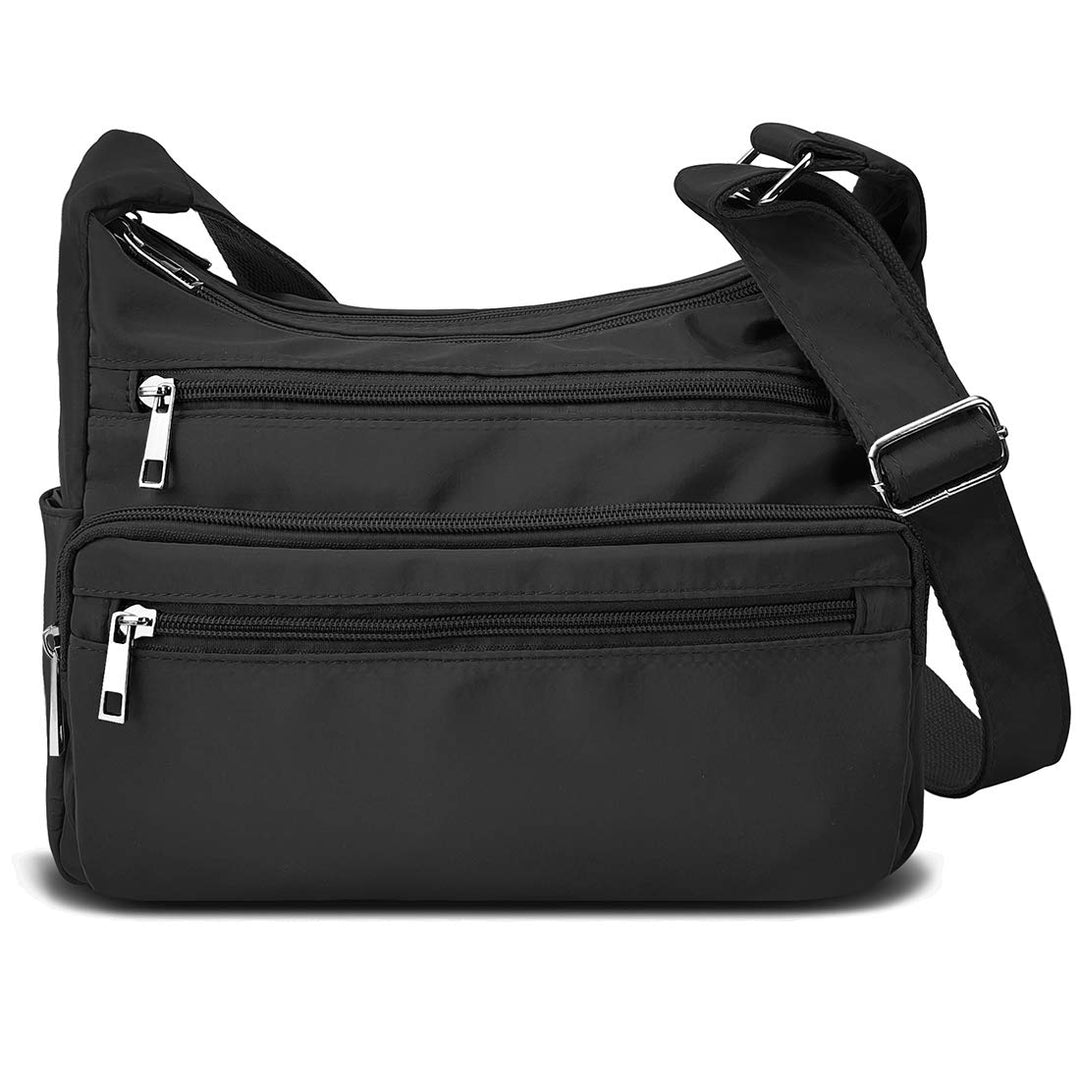 VOLGANIK ROCK Crossbody Bag for Women Multi Pockets Handbag Shoulder Bag Waterproof RFID Cross Body