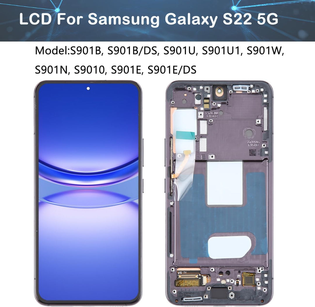 OLED Display für Samsung Galaxy S22 5G Original S901B S901B/DS S901U S901U1 S901W LCD Display Bildsc