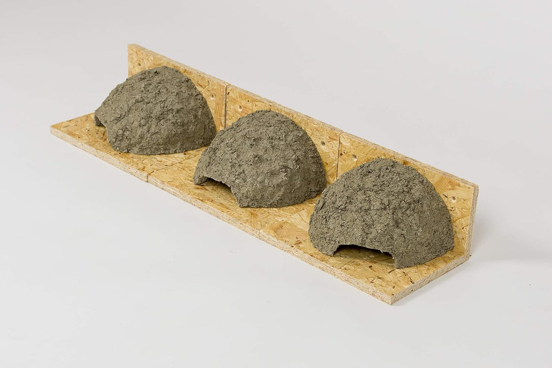 3 Mehlschwalbennester Naturgetreu, Nistkasten, Schwalbennester, Mehlschwalbennest, Nisthilfe