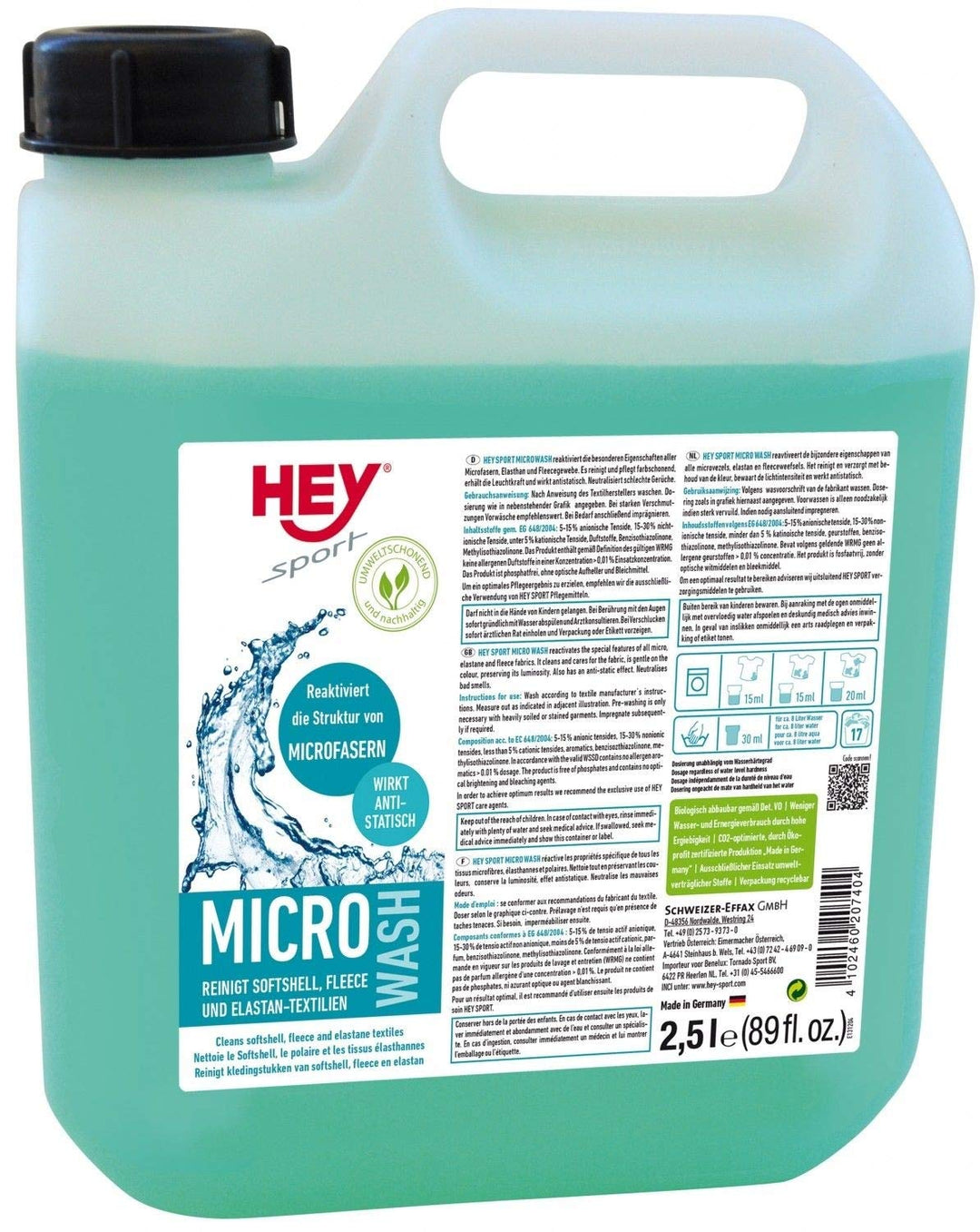 Hey Sport Waschmittel Micro Wash, 20742500