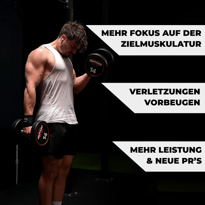 ATHLETIC AESTHETICS Handgelenk Bandagen Fitness - Wrist Wrap (45 cm im Paar) Handgelenkbandage für K