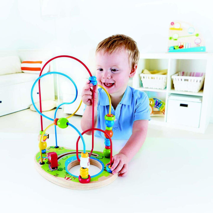 Hape E1811 - Ringelkunst, Motorikschleife