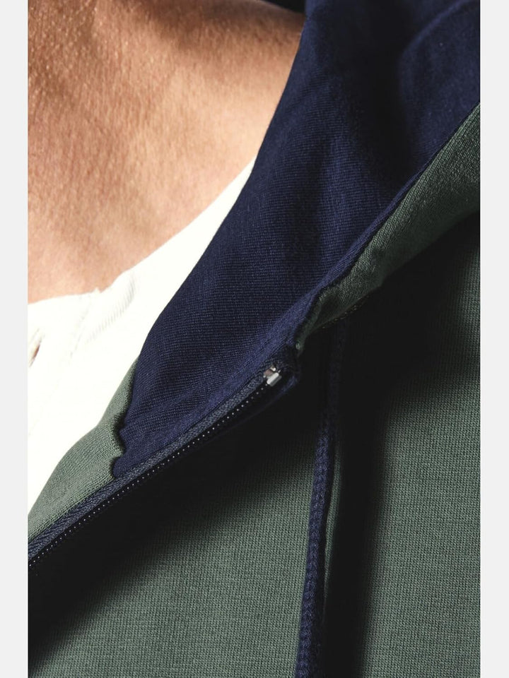 Jan Vanderstorm Herren Sweatjacke Roderich, XXL Oliv