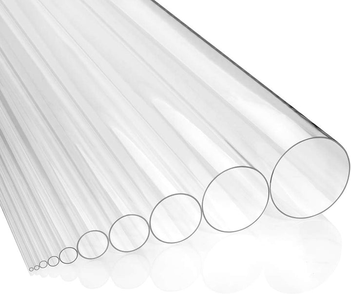 Acrylglasrohr XT Ø 200/194mm (Aussen/Innen), transparent, 1000mm lang - Zeigis® / farblos/PMMA/glask