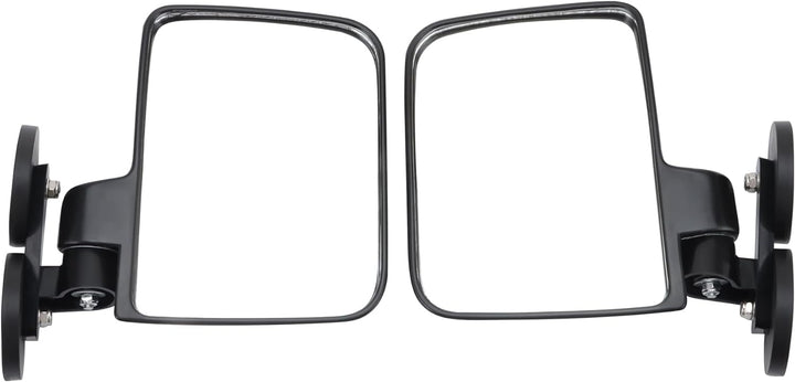 GOOFIT Magnet adsorbiert Rückspiegel Seitenspiegel einstellbar Offroad Ersatz für Gator Rhino YXZ RZ