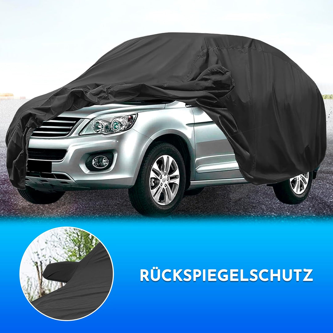 Autoabdeckung SUV gültig für alle Arten von SUVs Vans Familienvans Minivans 4x4 Material PEVA