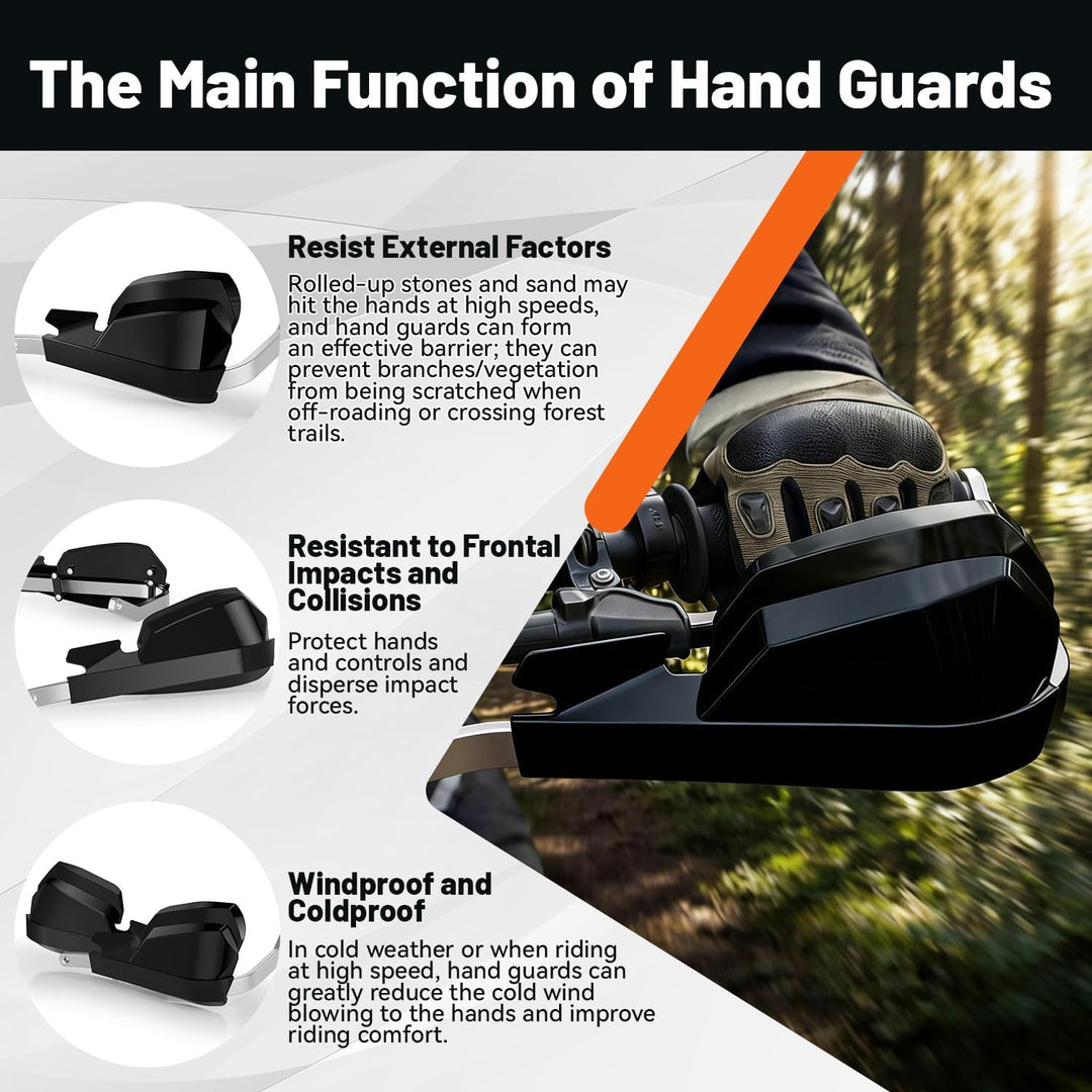 Handschutz für Motorrad, Cross, Handschutz, Universal, Handschutz, Motorrad, für Dirt Bike, Motocros