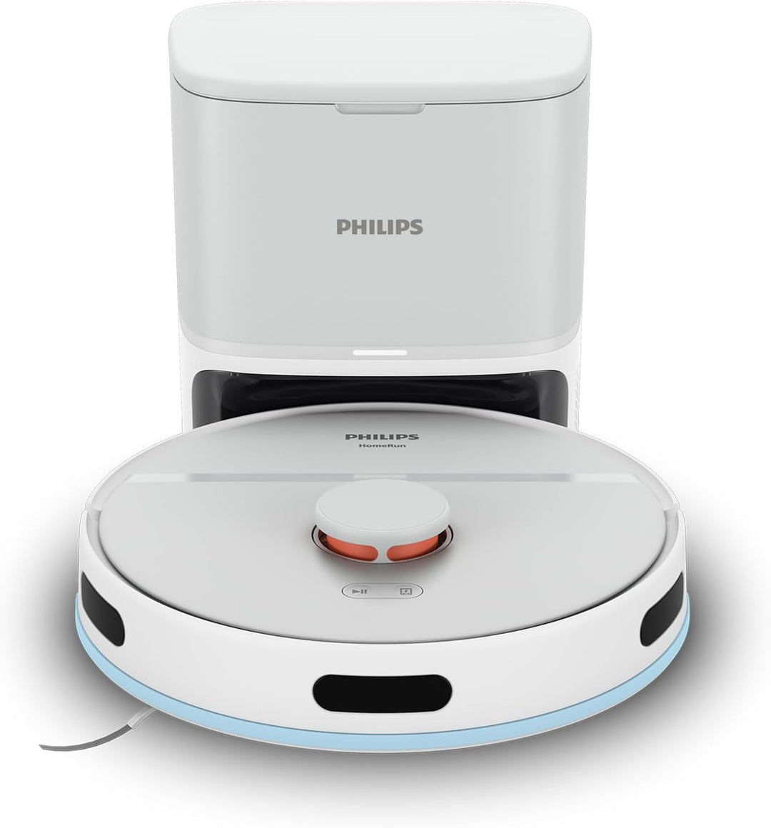 Philips Homerun Serie 2000: 2-in-1 Saug- und Wischroboter, 130 Minuten Laufzeit, Lasernavigation, Te