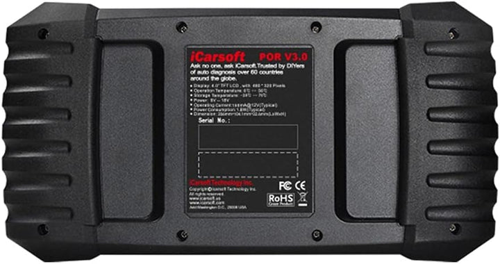Icarsoft OBD II Diagnosetool POR V3.0 icpor3 Passend für (Auto-Marke): Porsche 1St.