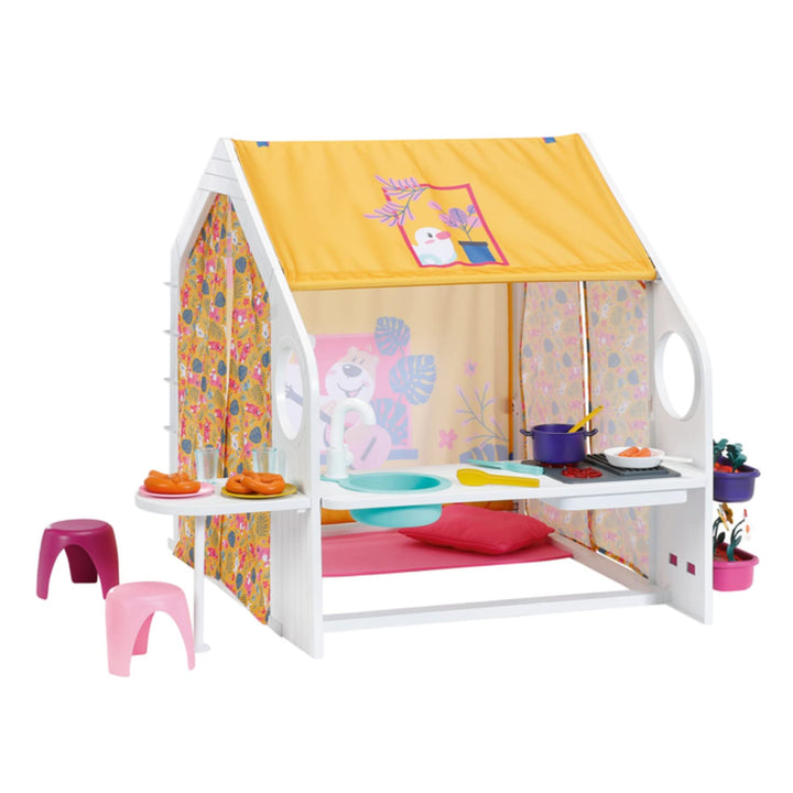 Zapf Creation 832752 Baby born Weekend Haus-interaktives Puppenhaus mit Licht - und Soundfunktion, ö