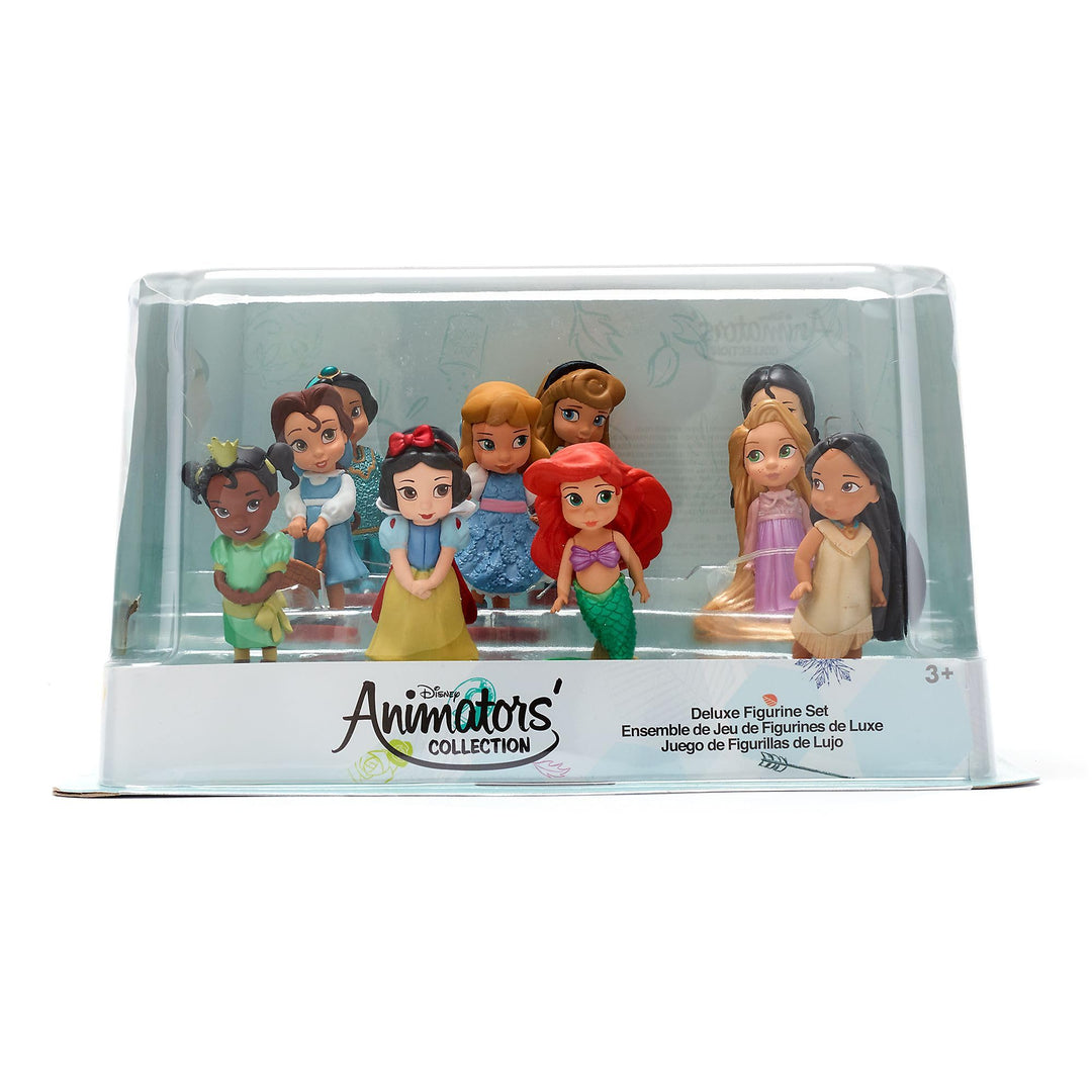 Disney Store Official - Animators - Disney Prinzessinnen - Figurenspielset - 10 geformte Puppen - Mi