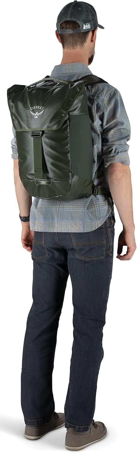 Osprey Unisex – Erwachsene Transporter Flap Lifestyle Pack Einheitsgrösse Haybale Green, Einheitsgrö