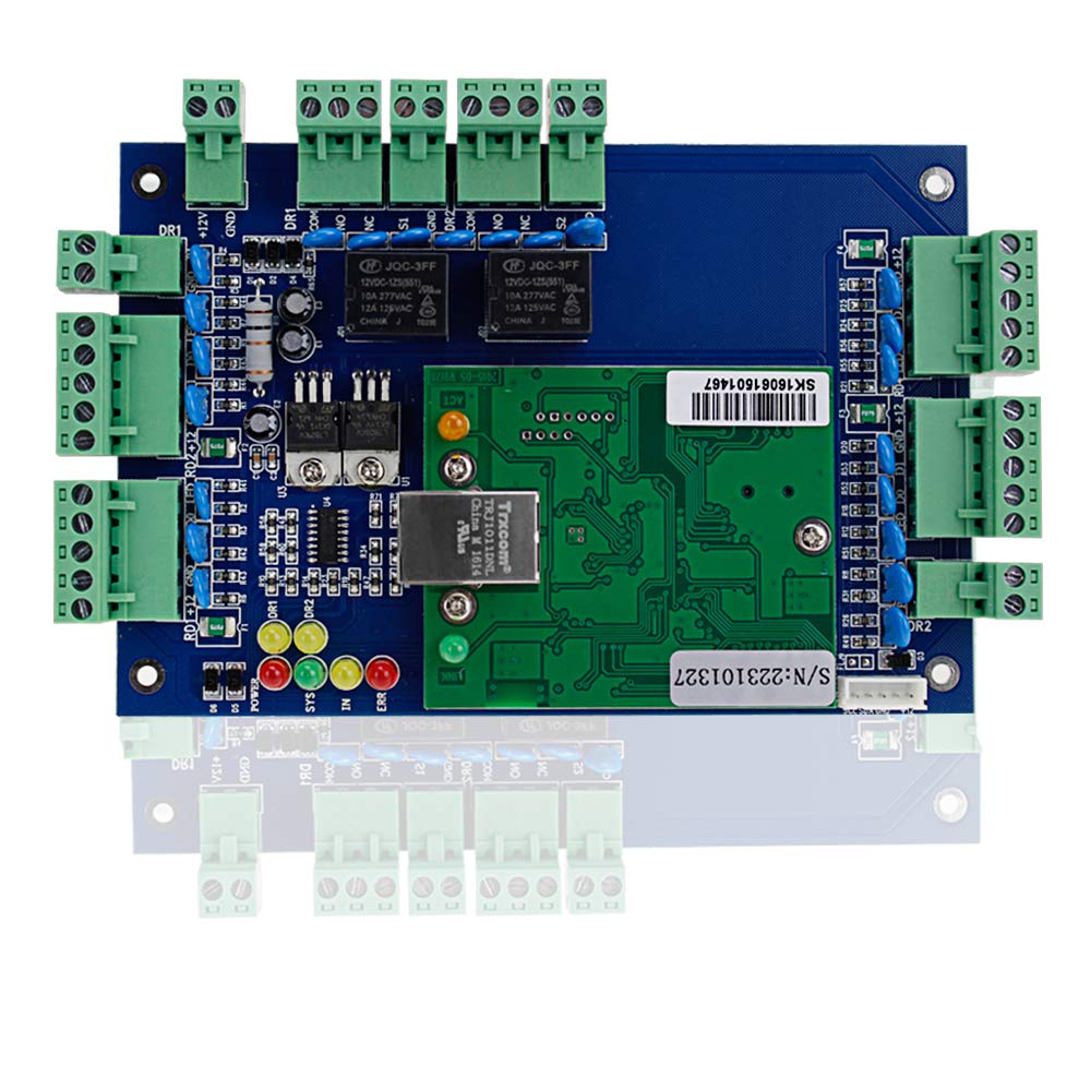 Dongyang Wiegand 26 TCP/IP-Netzwerkzugriffskontrolltafel RFID Office Controller (2 Door), 2 door