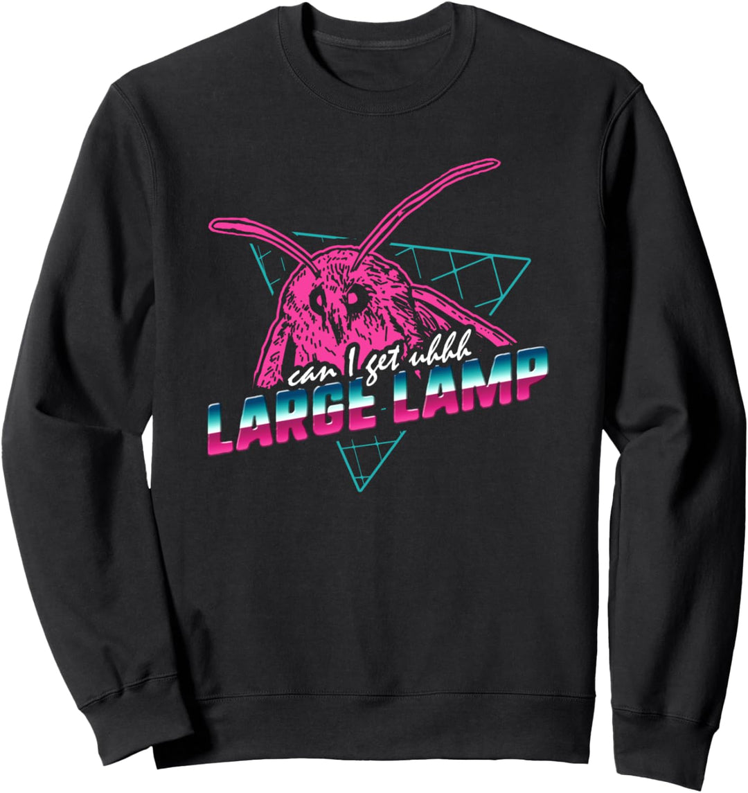 Can I Get Uhhh Lampe, gross, Mottenmeme Sweatshirt