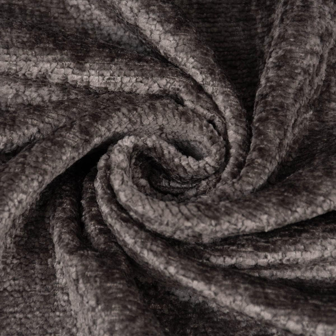 SCHÖNER LEBEN. Zugluftstopper Soft Teddy Deluxe grau div. Grössen, Auswahl:90cm Länge ca. 90x15x15cm