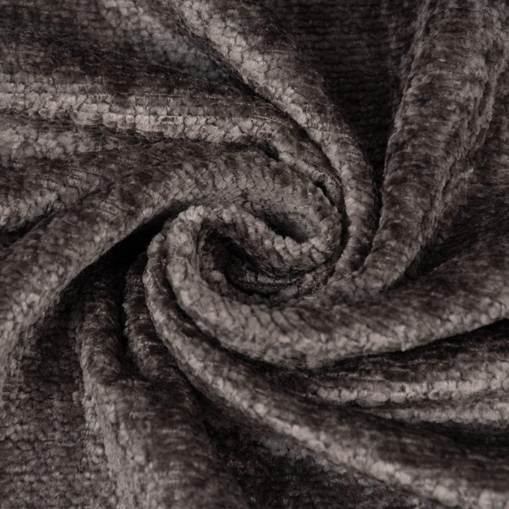 SCHÖNER LEBEN. Zugluftstopper Soft Teddy Deluxe grau div. Grössen, Auswahl:90cm Länge ca. 90x15x15cm