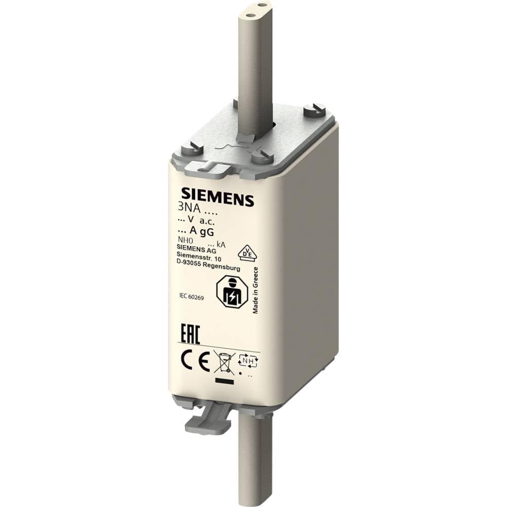 SIEMENS 3NA3032 Sicherungseinsatz Sicherungsgrösse = 0 125 A 500 V 1 St.