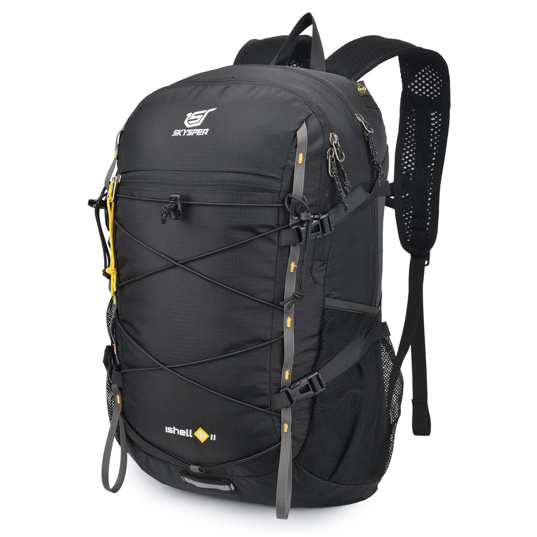 SKYSPER ISHELL 30 Faltbarer Rucksack 30L Ultra-leicht Tagesrucksack Verstaubar Daypack Wasserfest Wa