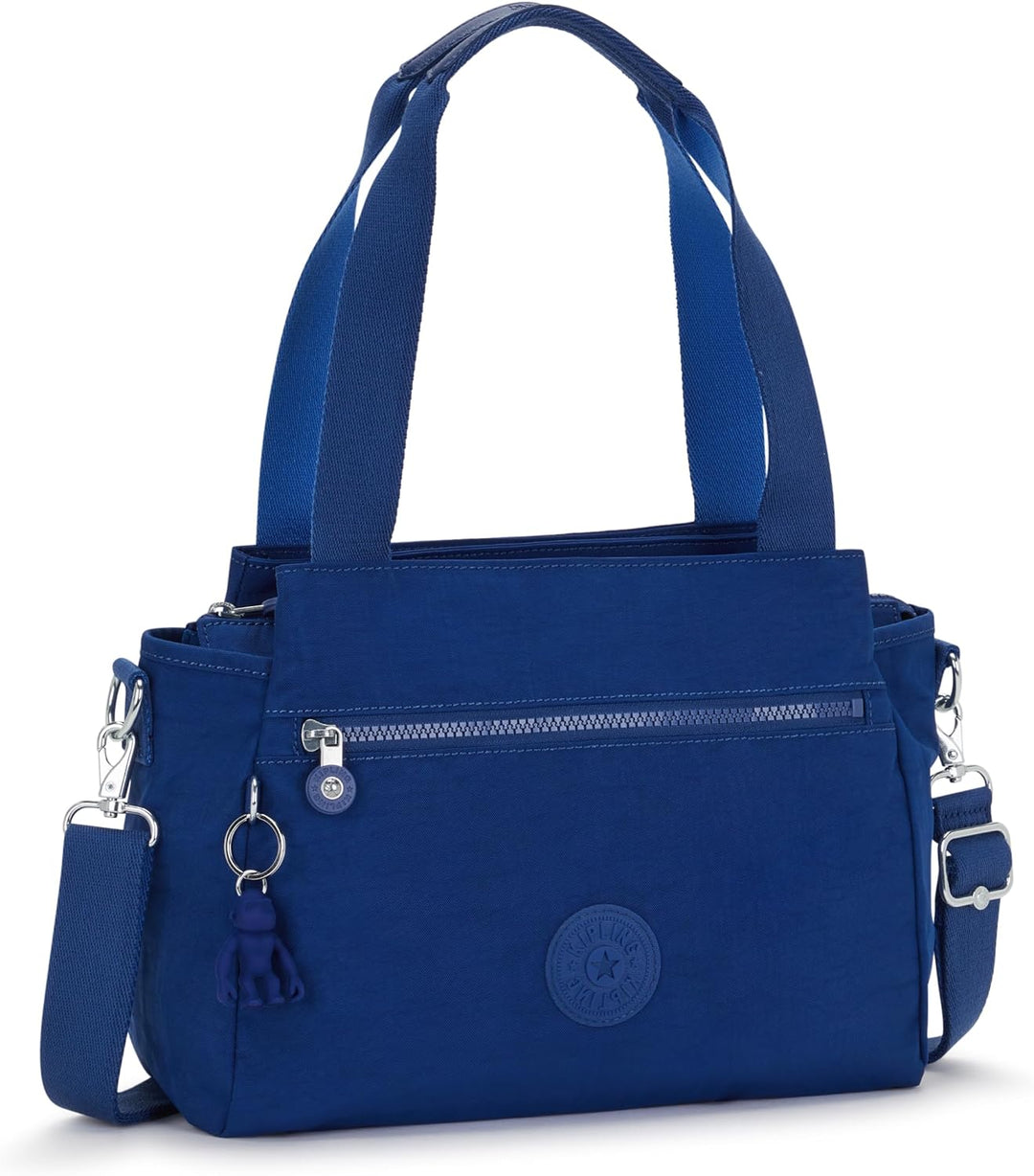 Kipling Unisex Elysia Medium shoulderbag (with Removable shoulderstrap), Deep Sky Blue, Deep Sky Blu