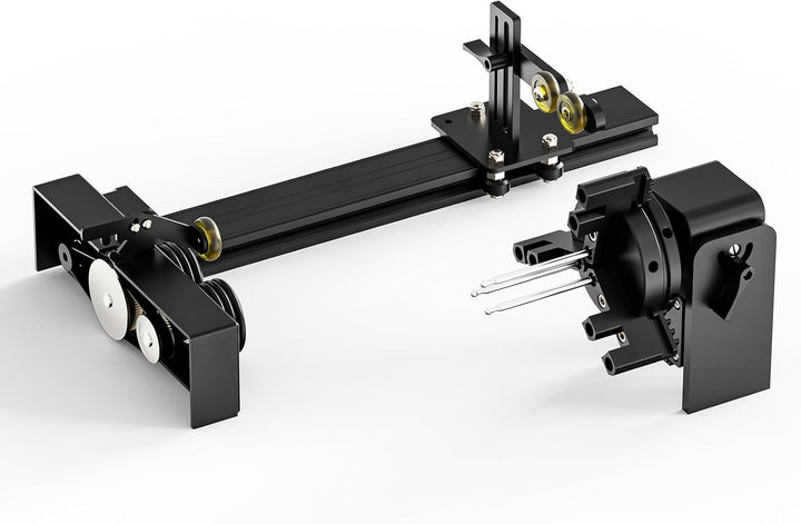 Twotrees TS5 Rotationslaser-Gravurmaschine für Tassen Flaschen, 3-in-1 Laser Rotary Roller, vorinsta