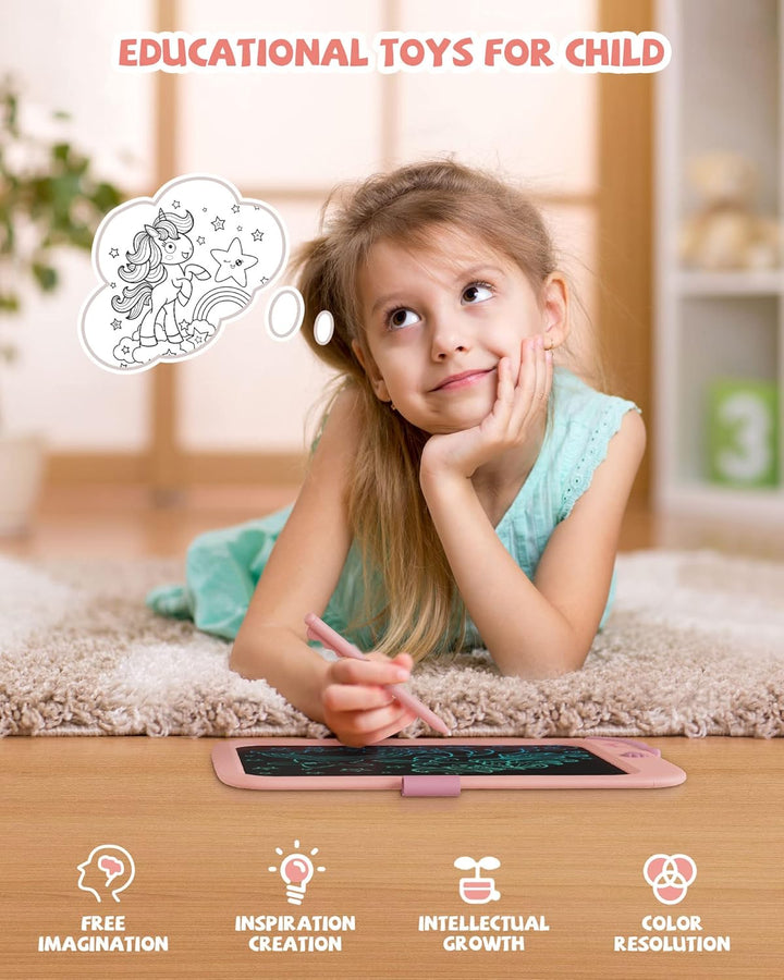 10-Zoll-LCD-Schreibblock, elektronisches digitales Schreiben und Farbbildschirm-Graffiti-Brett, Gesc