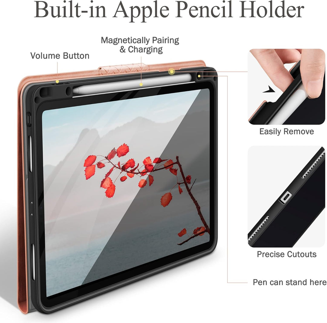 AUAUA Hülle für iPad Pro 12.9 Zoll 2022 (6. Generation)/2021 (5.Gen) / 2020 (4.Gen) / 2018 (3. Gen)