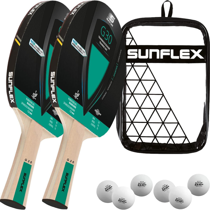 Sunflex® Color COMP G30 Tischtennisschläger | Tischtennis Racket Bat TT Hobby Trainingsschläger | an