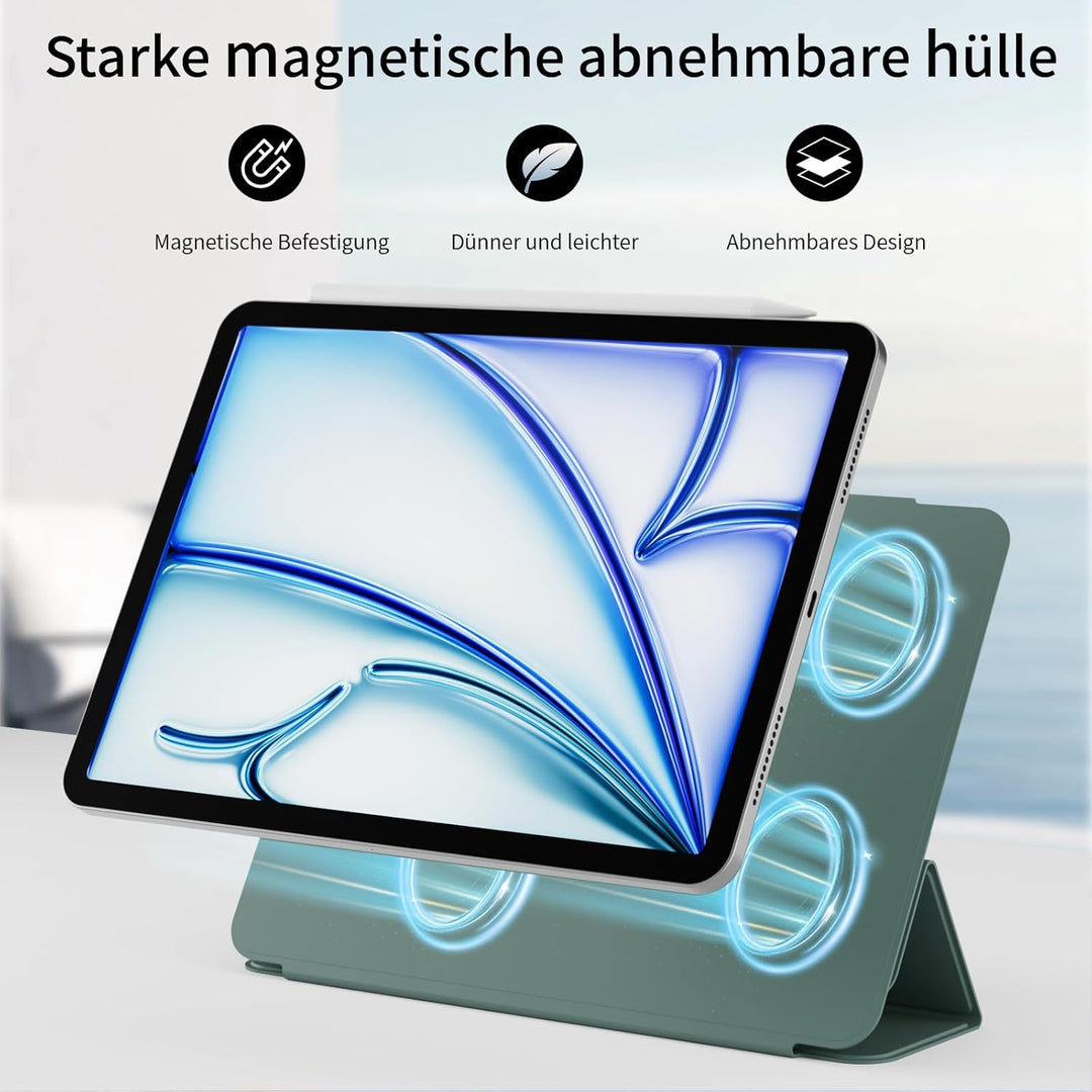 Hülle für iPad Air 11 Zoll M4 2026/M3 2025/M2 2024, für iPad Air 10,9 2022/2020 5./4. Generation, St