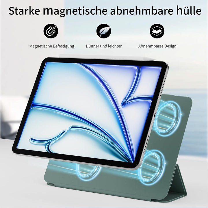 Hülle für iPad Air 11 Zoll M4 2026/M3 2025/M2 2024, für iPad Air 10,9 2022/2020 5./4. Generation, St
