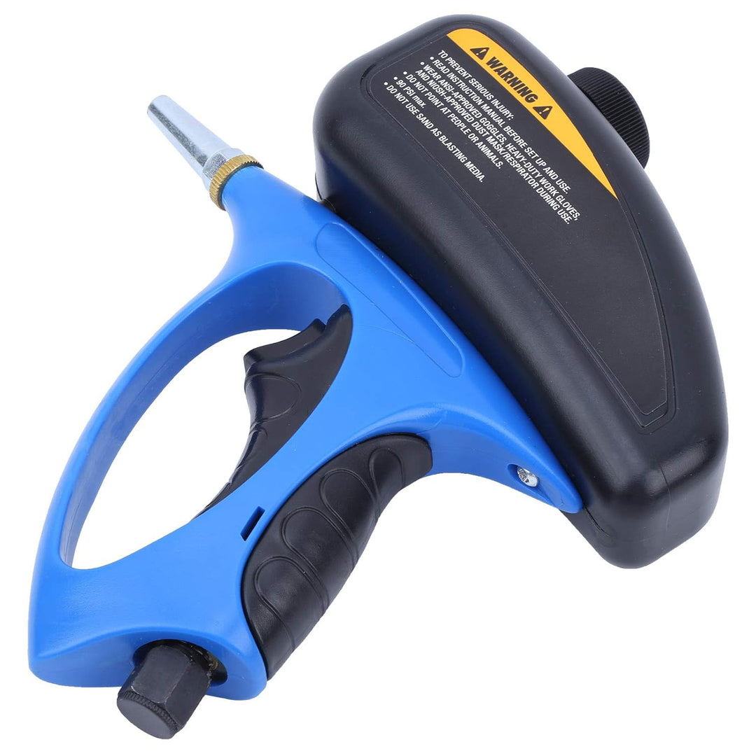 Fafeicy ABS Handlicher Sandstrahler, 510ml, 90PSI, 23,3 cm Länge, mit Schnellkupplung