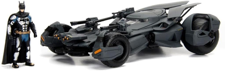 Jada Toys Batman vs Superman Justice League 2016 Batmobil, Miniatur-Fahrzeug, 99232BK, Schwarz, Mass