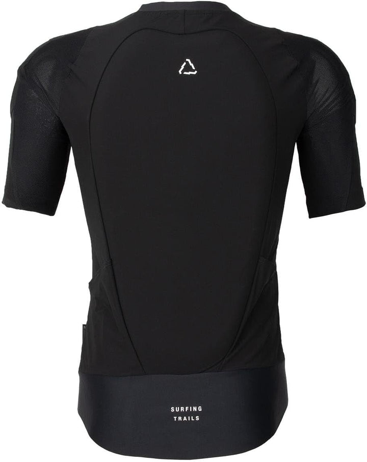 Ion Amp Fahrrad Protektorenshirt kurz schwarz 2024 L Rot, L Rot