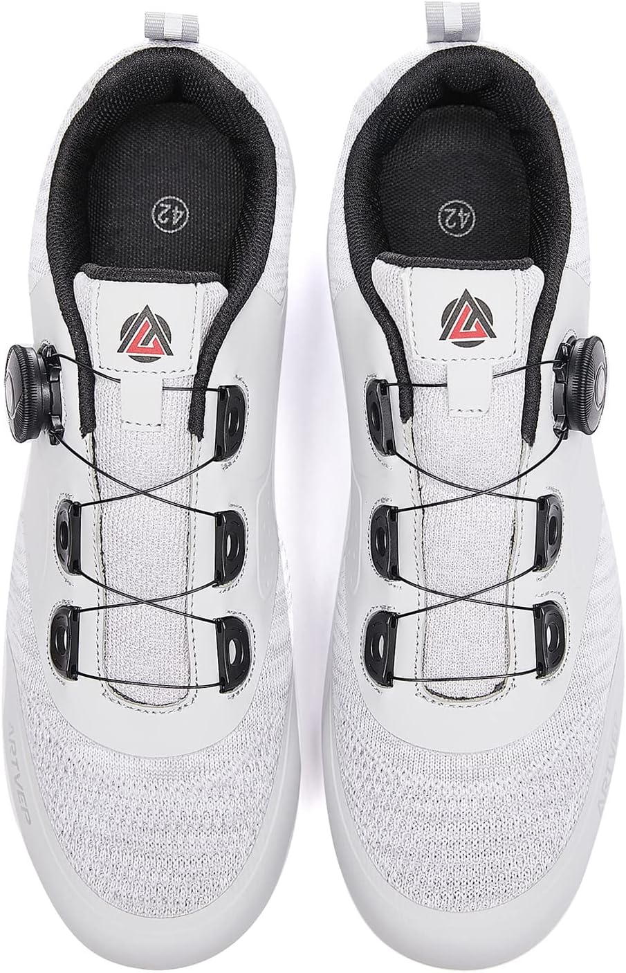 Herren Fahrradschuhe Damen Mountain Road Bikes Schuh Kompatibel mit Peloton & Look ARC Delta Kompati
