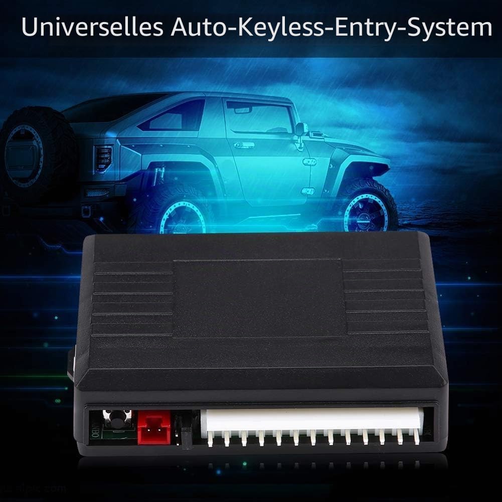 Auto Keyless Entry System, Universal Schlüsselloses Zugangssystem Auto Funkfernbedienung Trunk Relea