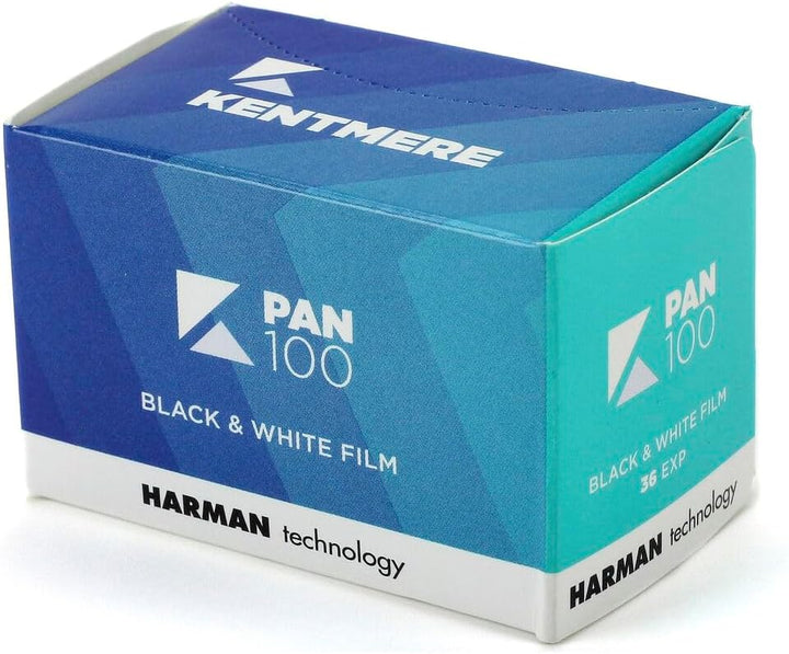 Kentmere 6012368 – Analoges Film, 35 mm, 24 Aufnahmen, Weiss und Schwarz